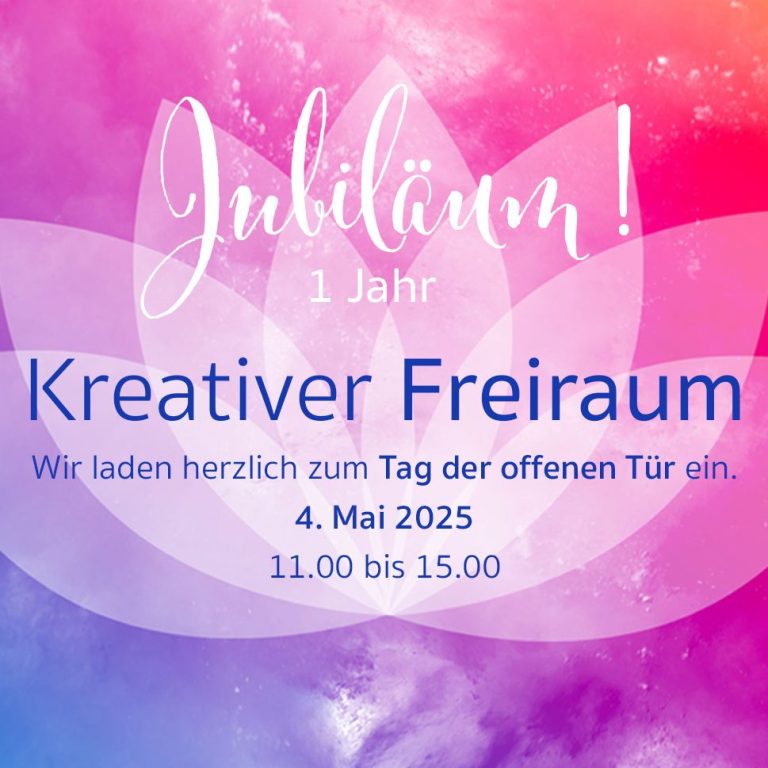 Am 4. Mai feierte Kreativer Freiraum sein erstes Jubiläum.