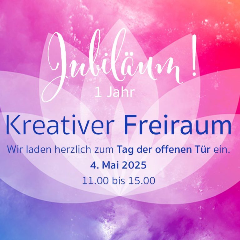 Jubiläumsbild vom Kreativer Freiraum